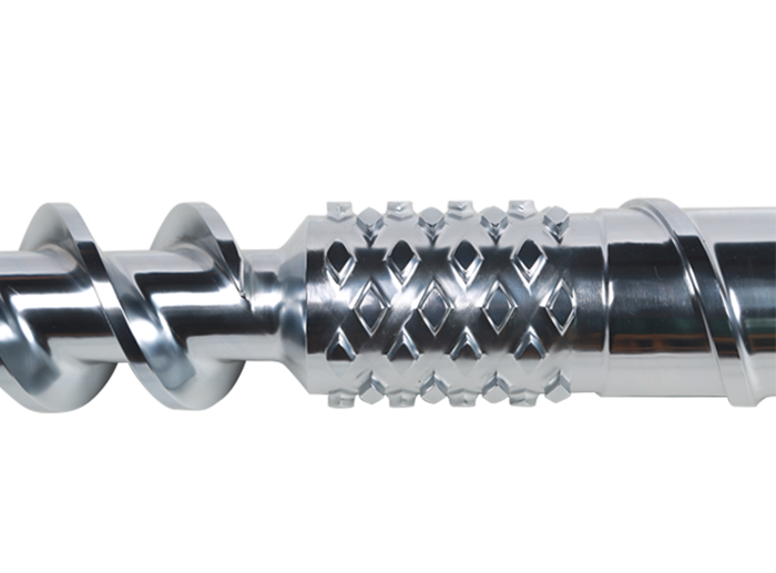 What is the difference between a venting screw extruder and a non-venting screw extruder?