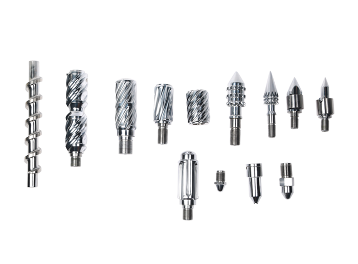 How does the choice of screw head material affect different applications?