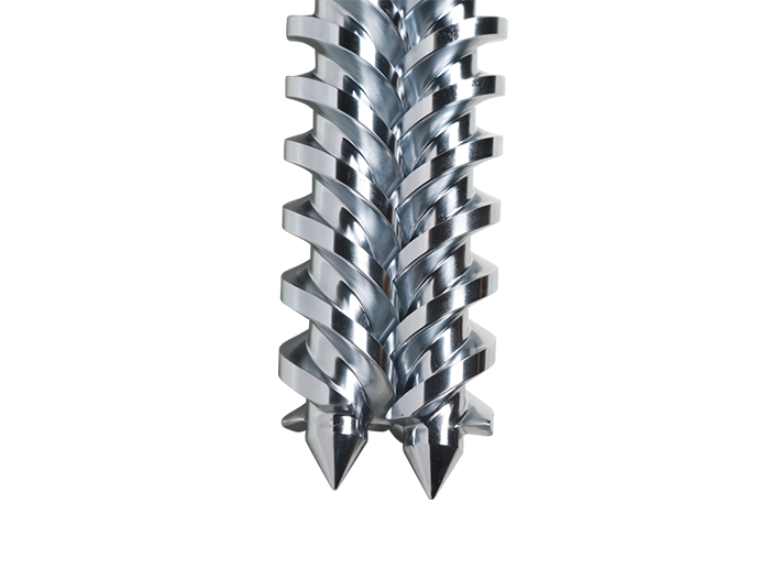 The main advantages of conical twin screws: